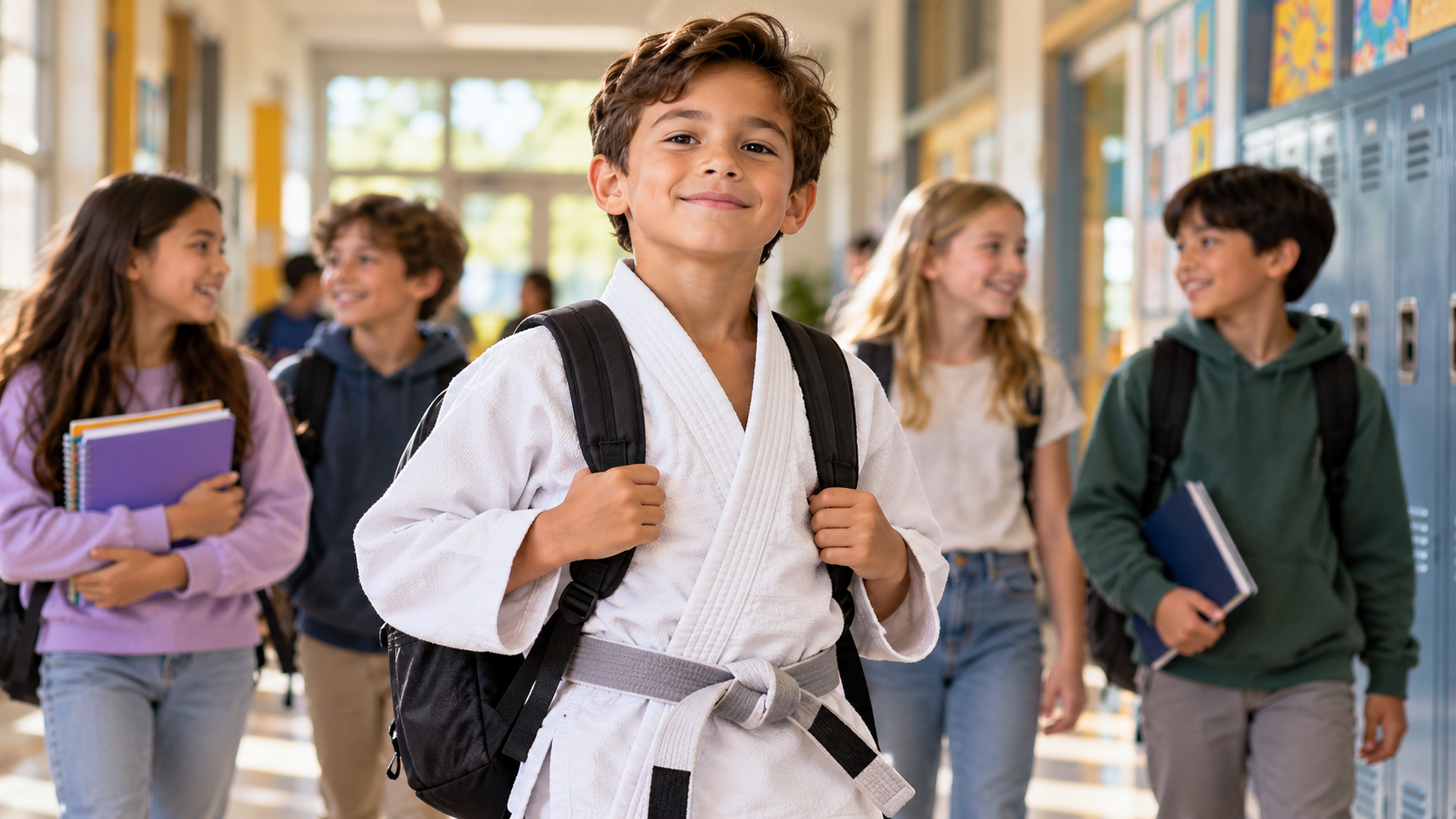 How Jiu Jitsu Helps Kids Build Confidence at School